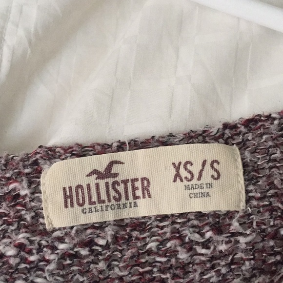 Purple knitted textured sweater - Picture 2 of 3